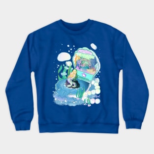 Mermaid Pocket Crewneck Sweatshirt